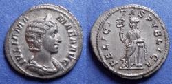 Ancient Coins - Roman Empire, Julia Mamaea 222-235, Silver Denarius