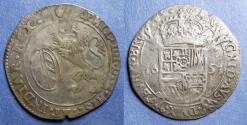 World Coins - Brabant, Philip IV 1621-1665 (1651), Silver Escalin