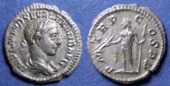 Ancient Coins - Roman Empire, Severus Alexander 222-235, Silver Denarius