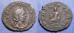 Ancient Coins - Roman Empire, Herennia Etruscilla 251-3, Silver Antoninianus