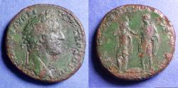 Ancient Coins - Roman Empire, Antoninus Pius 138-161, Brass Sestertius