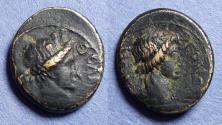 Ancient Coins - Mysia, Pergamon, Pseudo-Autonomous 40-60 AD, Bronze AE14