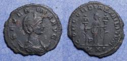 Ancient Coins - Roman Empire, Severina 270-5, Bronze Antoninianus