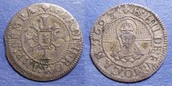 World Coins - Germany, Kempten 1623, Silver Kreuzer