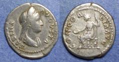 Ancient Coins - Roman Empire, Sabina 117-137, Silver Denarius
