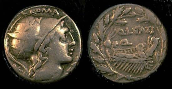 Ancient Coins - Roman Republic - Lutatia 2 Denarius Circa 109/8 BC - Slabbed ICG VF20