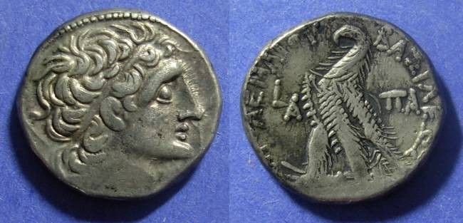 Ancient Coins - Egypt, Ptolemy XII 80-51 BC, Tetradrachm