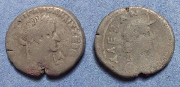 Ancient Coins - Roman Egypt, Galba 68-69, Tetradrachm