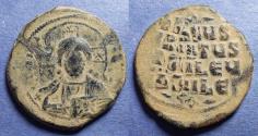 Ancient Coins - Byzantine Empire, Anonymous (Basil II / Const VIII) 1022-1028, Bronze Class A3 Follis