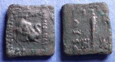 Ancient Coins - Bactria, Menander 155-130 BC, Bronze AE14