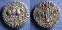 Ancient Coins - Indo-Scythian, Apracharajas 12 BC - 20 AD, Tetradrachm