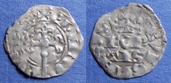 World Coins - France, Philip IV 1285-1314, Billon Bourgeois