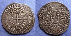 World Coins - France, Philip IV 1285-1314, Silver Maille Tierce