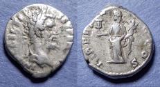 Ancient Coins - Roman Empire, Septimius Severus 193-211, Silver Denarius
