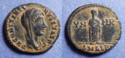 Ancient Coins - Roman Empire, Divus Constantine d. 337, Bronze AE4