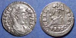 Ancient Coins - Roman Empire, Valens 364-378, Silver Siliqua