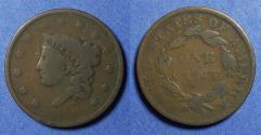 Us Coins - United States,  1835,  Coronet Head Cent