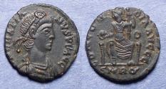 Ancient Coins - Roman Empire, Gratian 367-383, Bronze AE3