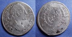 World Coins - Germany, Bavaria, Maximilian III Joseph 1752, Silver 12 Kreuzer