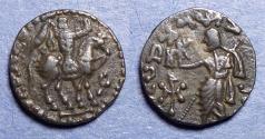 Ancient Coins - Indo-Skythians, Azes II 58-12 BC, Silver Drachm