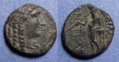 Ancient Coins - Seleucid Kingdom, Antiochus Hierax 242-227 BC, Bronze AE15