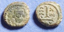 Ancient Coins - Byzantine Empire, Heraclius 610-641, Bronze Decanummi