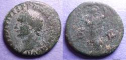 Ancient Coins - Roman Empire, Domitian (as Caesar) 69-81, Bronze Aes