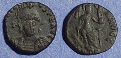 Ancient Coins - Honorius AE3 -  Struck 402AD