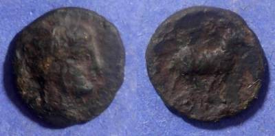 Ancient Coins - Pheneos, Arkadia 370-340 BC, Chalkous