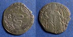 World Coins - Italy, Milan, Barnabo & Galeazzo II 1355-1378, Silver Grosso