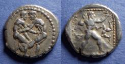 Ancient Coins - Pamphylia, Aspendos 400-370 BC, Silver Stater