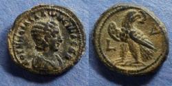 Ancient Coins - Roman Egypt, Salonina 253-268, Tetradrachm