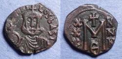 Ancient Coins - Byzantine Empire, Theophilius 829-842, Bronze Follis