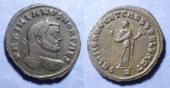 Ancient Coins - Roman Empire, Galerius (as Caesar) 293-305, Bronze Follis