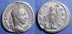 Ancient Coins - Roman Empire, Severus Alexander 222-235, Silver Denarius