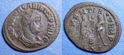 Ancient Coins - Roman Empire, Carinus (as Augustus) 283-5, Billon Antoninianus