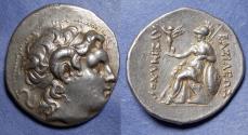 Ancient Coins - Kings of Thrace, Lysimachos 305-281 BC, Silver Tetradrachm