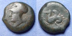 Ancient Coins - Sicily, Syracuse, Dionysos 405-367 BC, Bronze Litra