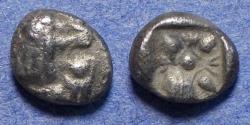 Ancient Coins - Ionia, Miletos Circa 500 BC, Silver Diobol