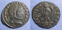 Ancient Coins - Roman Empire, Galerius 305-311, Bronze Follis