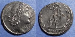 Ancient Coins - Roman Empire, Constantius II 337-337, Silver Siliqua