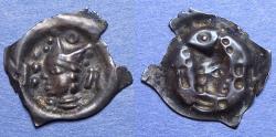 World Coins - Switzerland, Basel, Johann II 1335-65, Silver Brakteate
