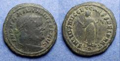 Ancient Coins - Roman Empire, Maximinanus 286-305, Bronze Follis