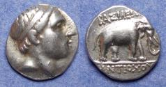 Ancient Coins - Seleucid Kingdom, Antiochos III 223-187 BC, Silver Drachm