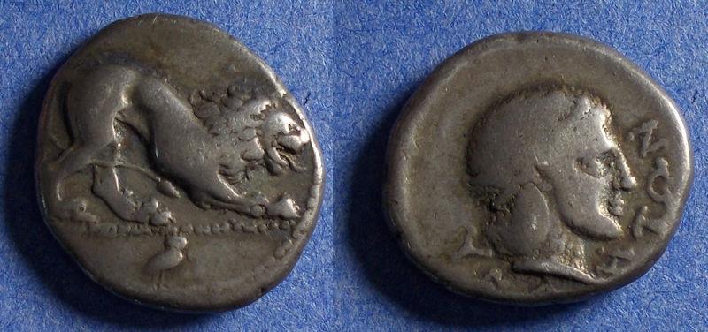 Ancient Coins - Lucania, Velia 400-365 BC, Silver Nomos