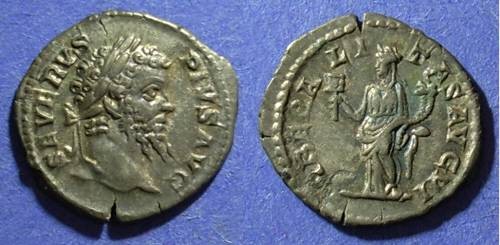 Ancient Coins - Roman Empire, Septimius Severus 193-211, Denarius