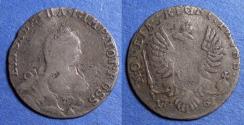 World Coins - Russia - for use in Prussia, Elizabeth 1741-61, Silver 6 Groschen