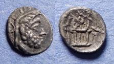 Ancient Coins - Persis, Darev ( Darios ) I Circa 150 BC, Silver Obol