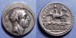 Ancient Coins - Roman Republic, L Marcius Philippus 56 BC, Silver Denarius