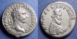 Ancient Coins - Seleucis & Pieria, Antioch, Trajan 98-117, Silver Tridrachm
